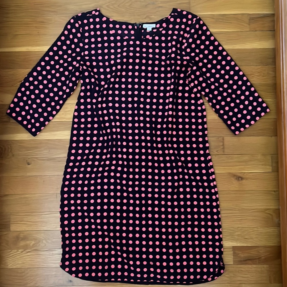 Gap navy/pink shift dress
